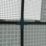 Serre de jardin serre tunnel de jardin 3,24m² PE Haute densité 135 g/m², avec 2 portes zippées 180 x 180 x 200 cm, vert