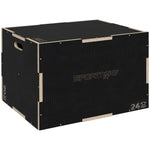 Box Jump pliométrie 3 en 1 boîte à saut musculation fitness pour box training en bois, 41/51/61 cm