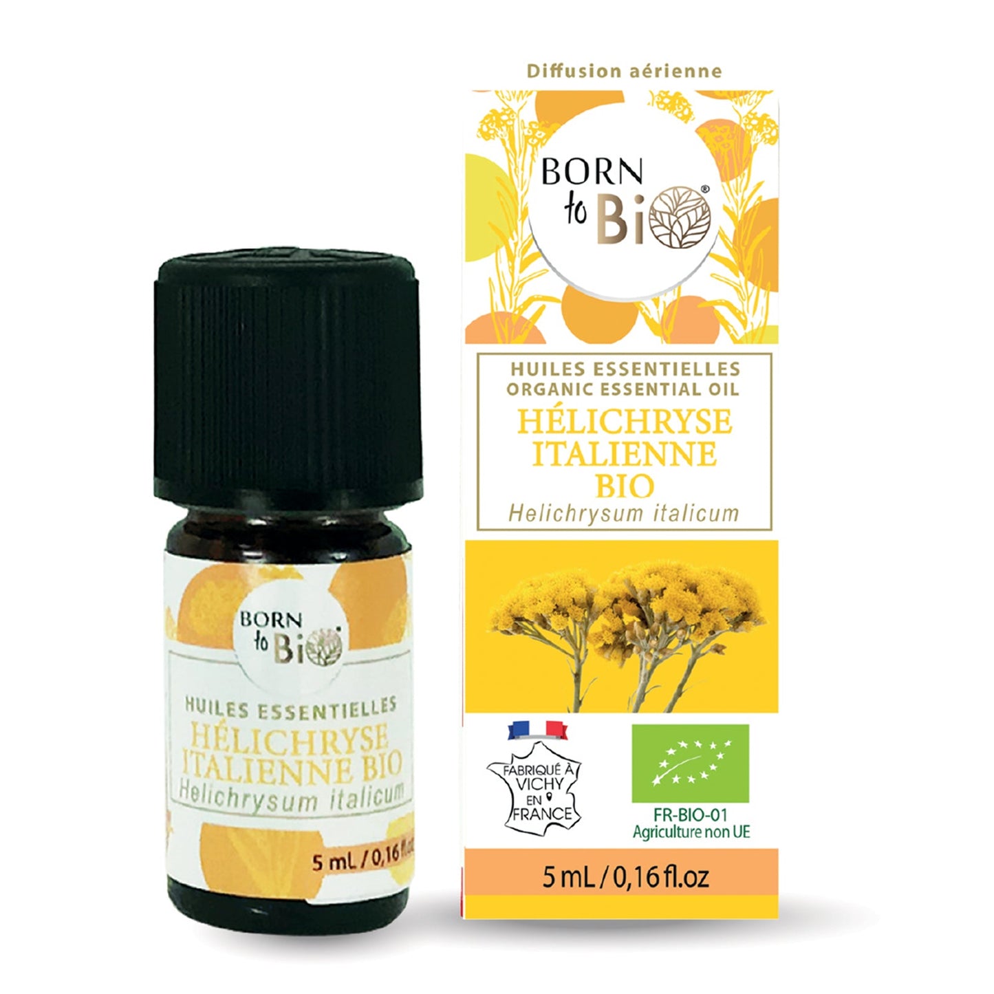 Huile essentielle Hélichryse italienne Certifiée Bio