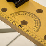 Établi pliant établi de serrage avec 4 serre-joints table de travail, charge 100 kg, 62,5x60,5x78,5cm, gris