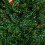 Sapin de Noël Artificiel 210H cm 865 Branches épines Imitation Nordmann Grand réalisme Vert