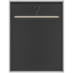 Frame box T-frame cadre aluminium pour maillot porte acrylique doublure interne feutre 70 x 90 cm