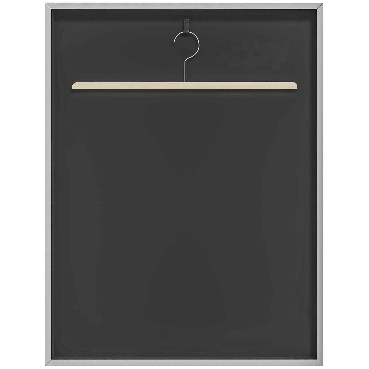 Frame box T-frame cadre aluminium pour maillot porte acrylique doublure interne feutre 70 x 90 cm
