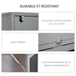 Bureau avec rangement pliable murale rabattable avec bibliothèque poste de travail tableau à craie et étagère réglable