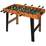 Mini babyfoot, table de baby-foot, en MDF, 22 joueurs, 2 balles, 2 panneaux de scores, 84,5L x 40l x 61,2H cm