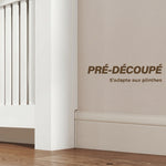 Cache-radiateur avec tiroir de rangement, meuble cache-radiateur en bois à lattes verticales, 78 x 19 x 97 cm, blanc