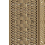 Paravent intérieur en bois séparateur de pièce cloison pliable 3 panneaux 120 x 170 cm bois naturel