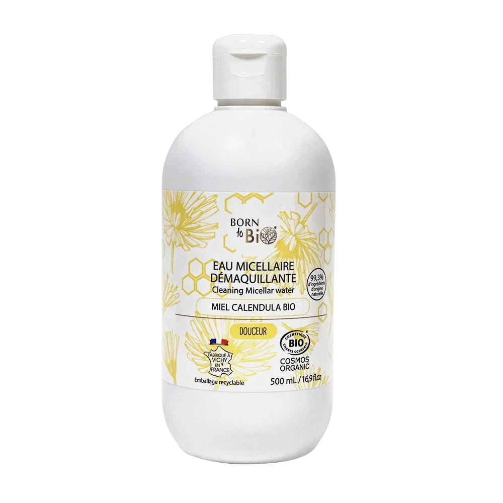 Eau Micellaire Démaquillante Miel Calendula  - Certifiée Bio-2