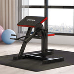 Bizeps-Hantelbank, 2-in-1 Bizeps-/Trizeps-Maschine, Sitzhöhe 5-fach verstellbar 105x95x80 cm schwarz