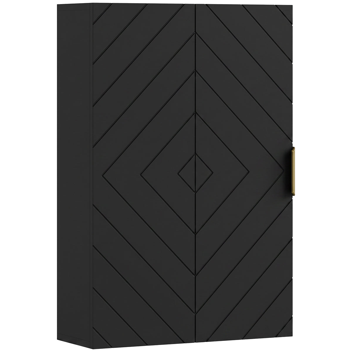 Armoire murale de salle de bain, armoire à pharmacie murale meuble de rangement avec étagère réglable