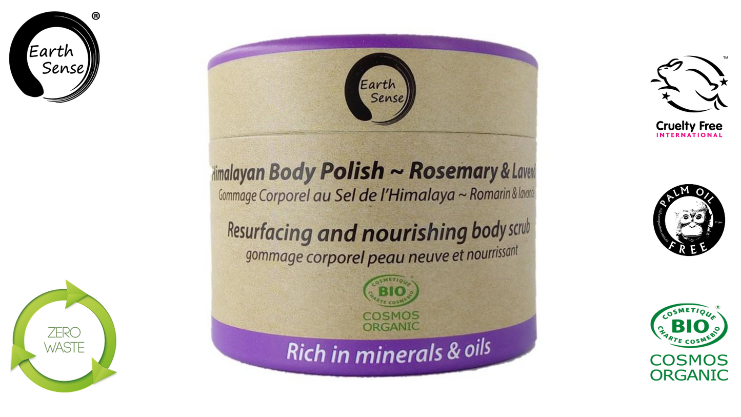Gommage Corps Bio Certifié – Lavande & Romarin 200ml