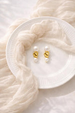 Boucles Aria en perles de culture