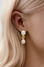 Boucles Aria en perles de culture