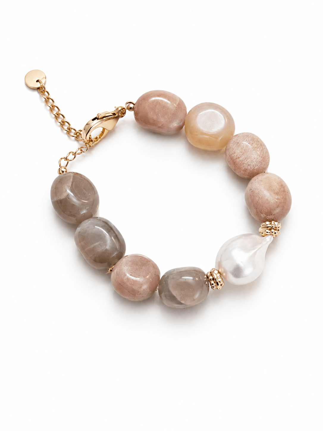 Bracelet Béa en pierre de Soleil et perle