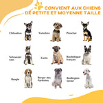 Barrière de sécurité animaux chien porte fermeture automatique sans perçage de 74 à 80 cm acier noir