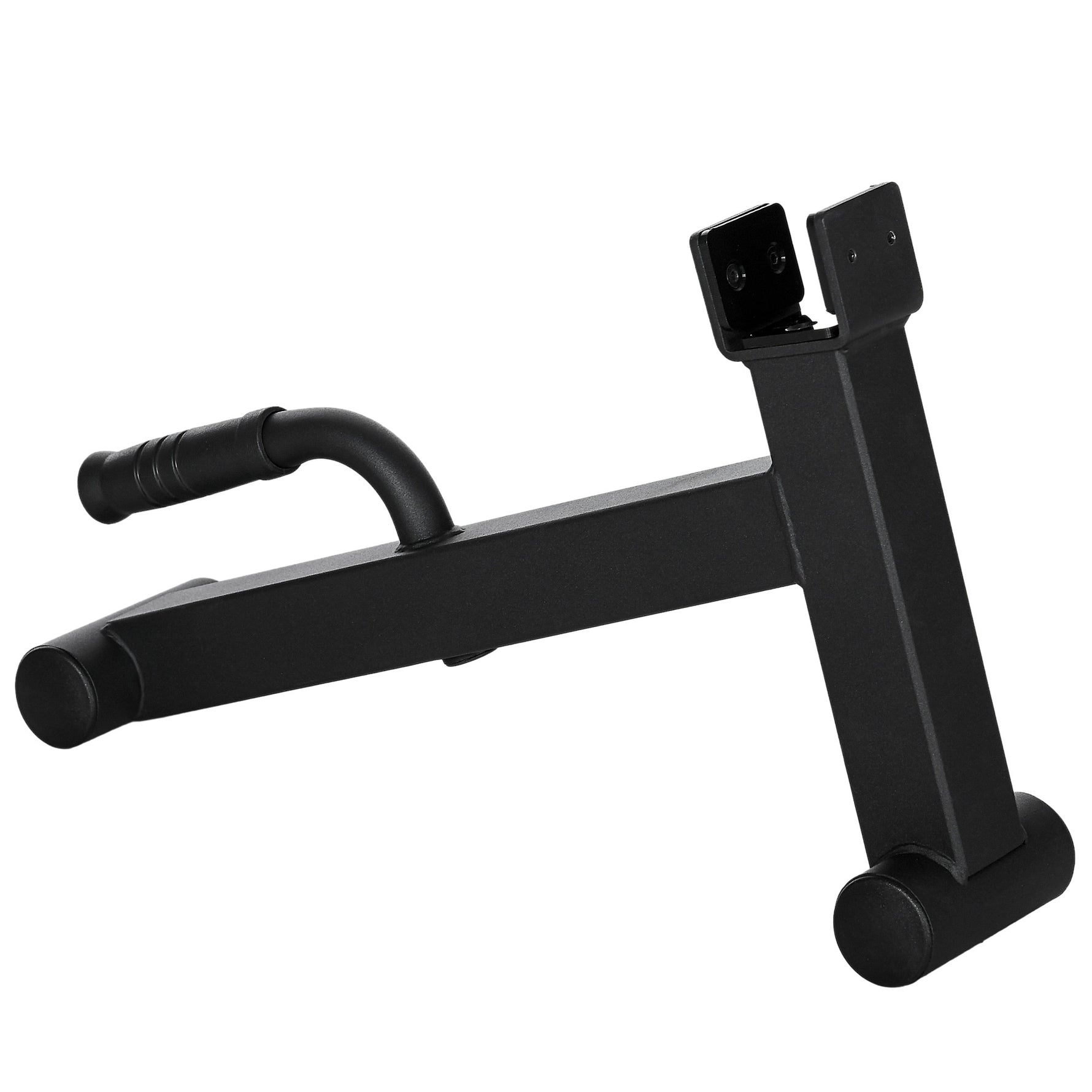 Cric d'haltères supports de barbell en acier avec poignée antidérapante pour musculation à domicile charge max. 200kg