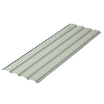 Lot de 12 panneaux en acier galvanisé Résistant aux Intempéries, vert, dim. d'un panneau 129L x 45l cm