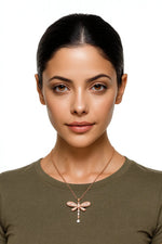 SOLVEIG Collier Plaquée Or Rose 18K
