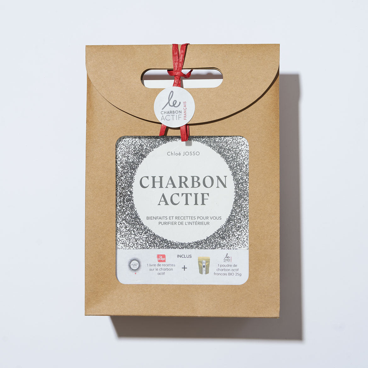 Coffret découverte charbon actif en poudre + livre de recettes