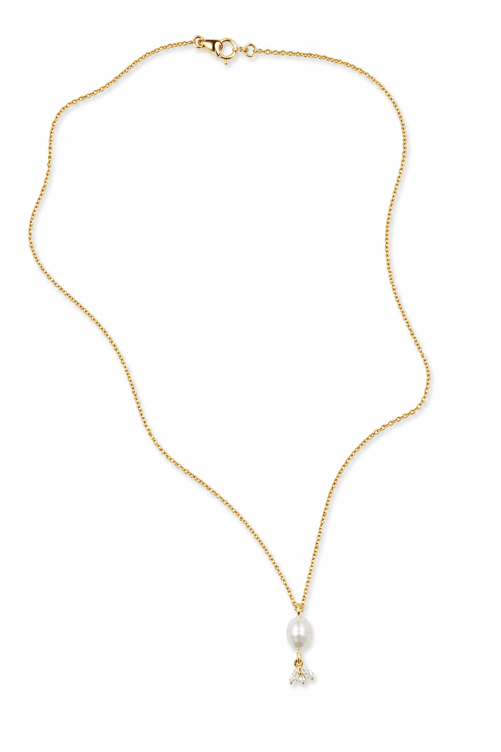 Collier fin France en perles et Swarovski