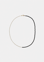 Collier Emmie bi-matière en perles de culture
