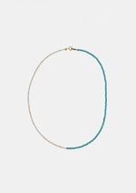Collier Emmie bi-matière en perles de culture