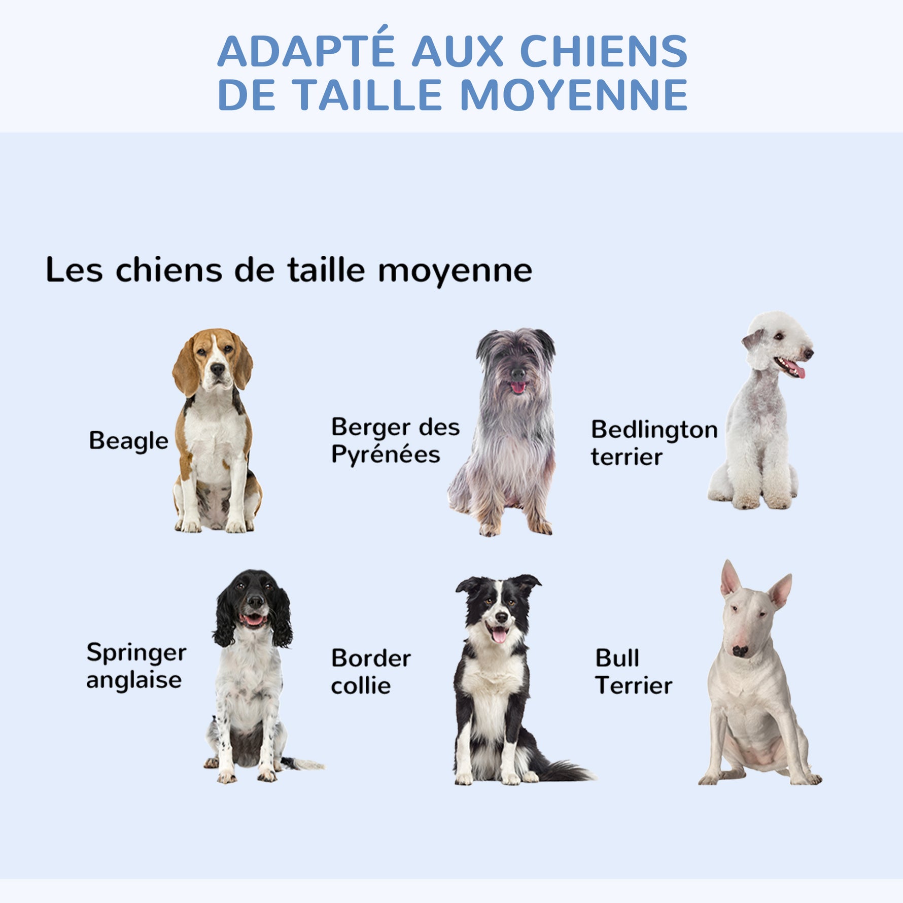 Lot de 2 cages pour chiens caisse de transport pliante pour chien en acier noir 92 x 57 x 62,5 cm