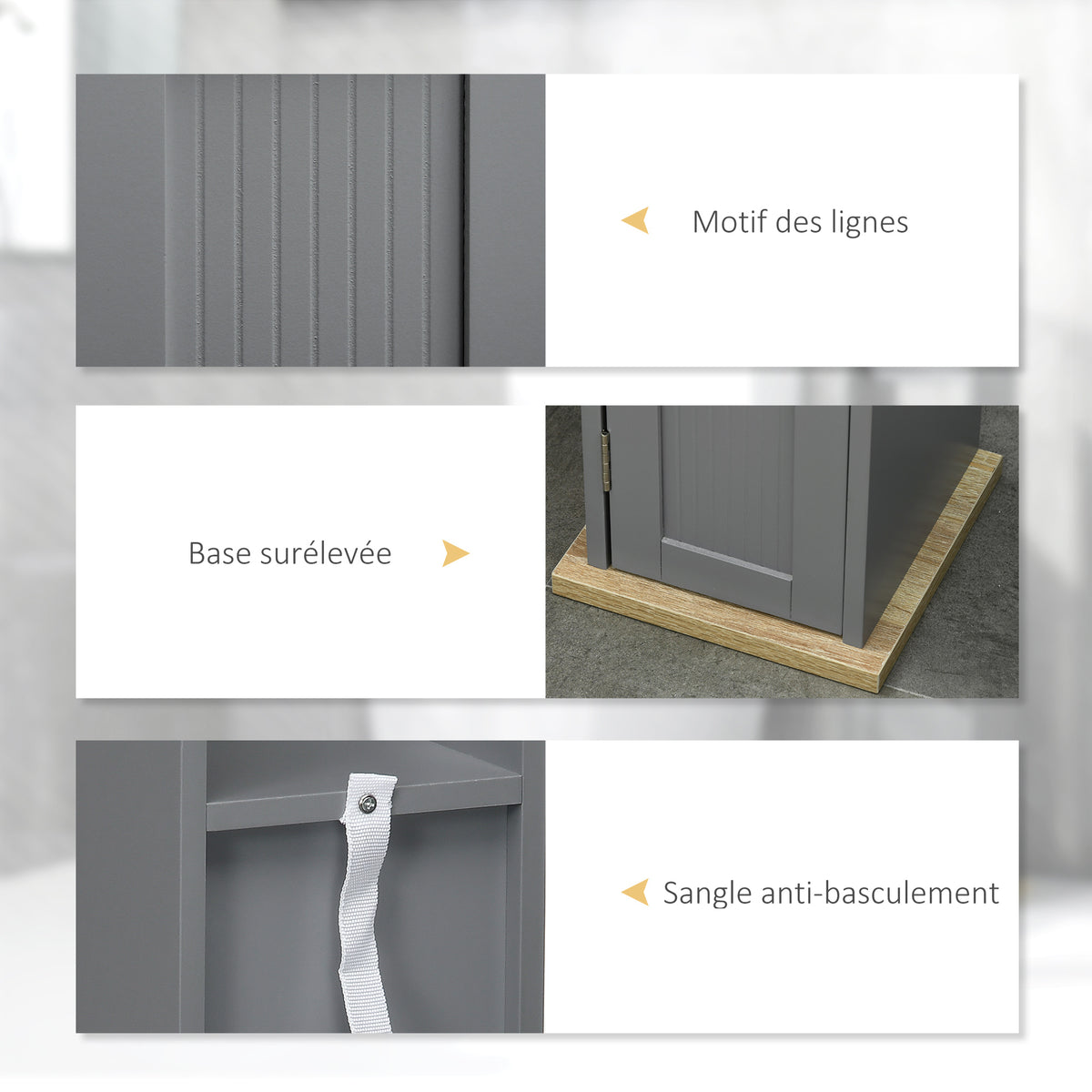 Meuble de salle de bain support papier toilette avec placard et étagères réglables 20 x 20 x 80 cm gris