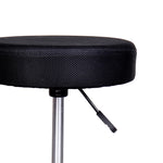 Tabouret massage a roulettes reglable en hauteur pivotant avec trois couleurs de housse de protection