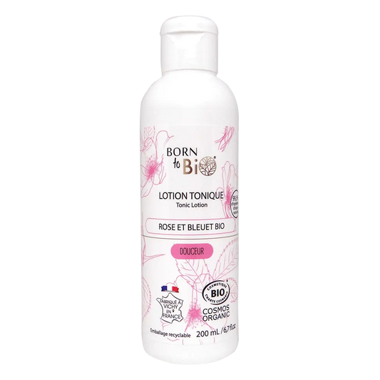 Lotion Tonique Rose et Bleuet - Certifiée Bio