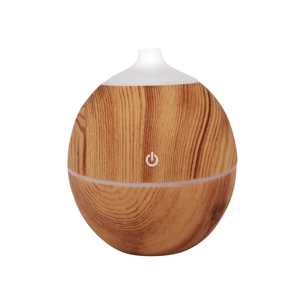 Diffuseur & Humidificateur d'huiles essentielles aspect bois clair