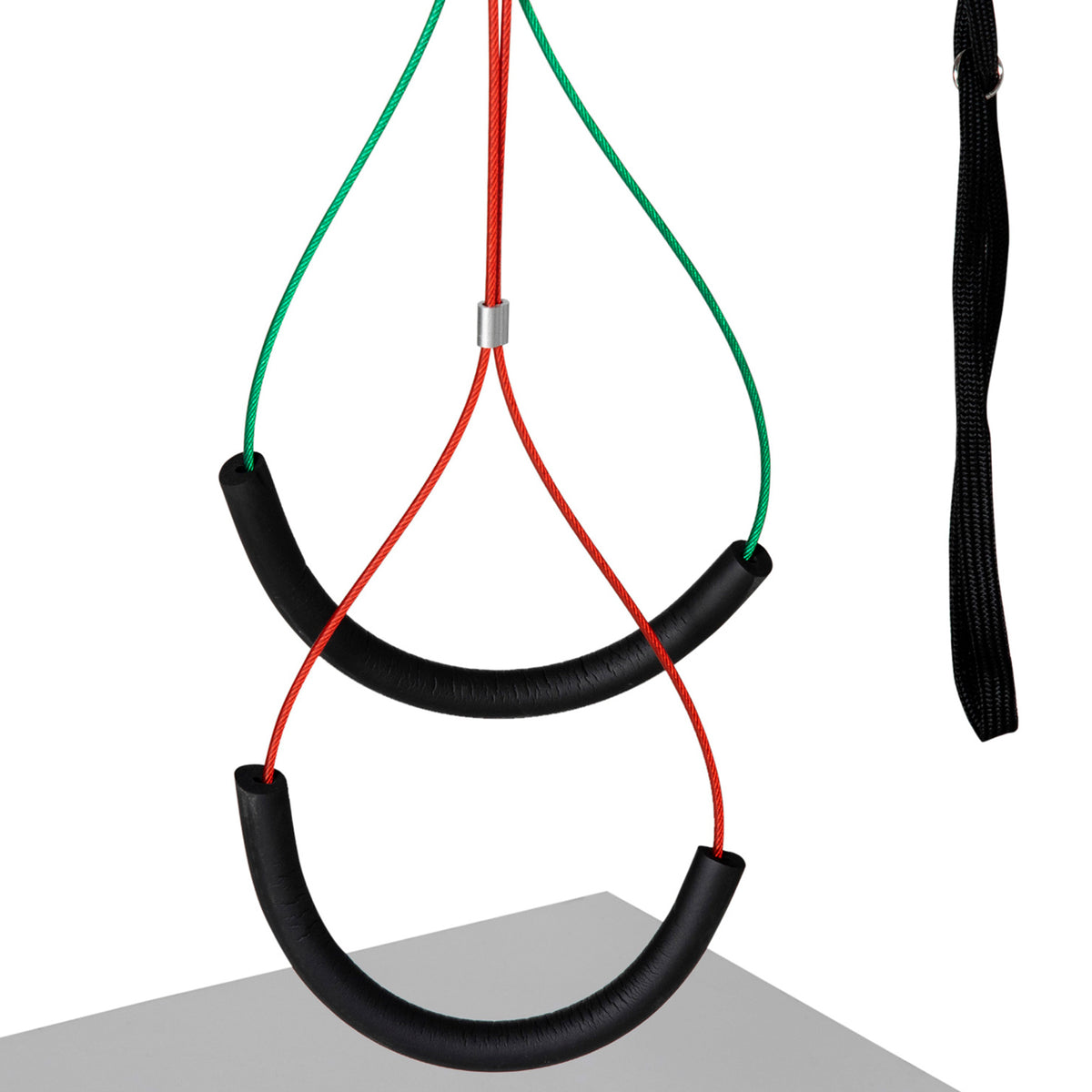 Bras de toilettage pliable pour animaux de compagnie en acier inoxydable avec collier de serrage pour chiens de grande et petite taille hauteur réglable max. 74 cm