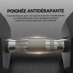 Juego de 2 mancuernas de 30 kg, mancuerna hexagonal para entrenamiento muscular y halterofilia, negro