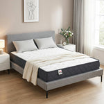 Matelas 140x190cm, matelas 2 personnes, mousse à mémoire de forme, 20cm d'épaisseur, certifié Oeko-Tex, fermeté moyenne