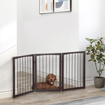 Barrière modulable pliable barrière de sécurité 160L x 76H cm MDF