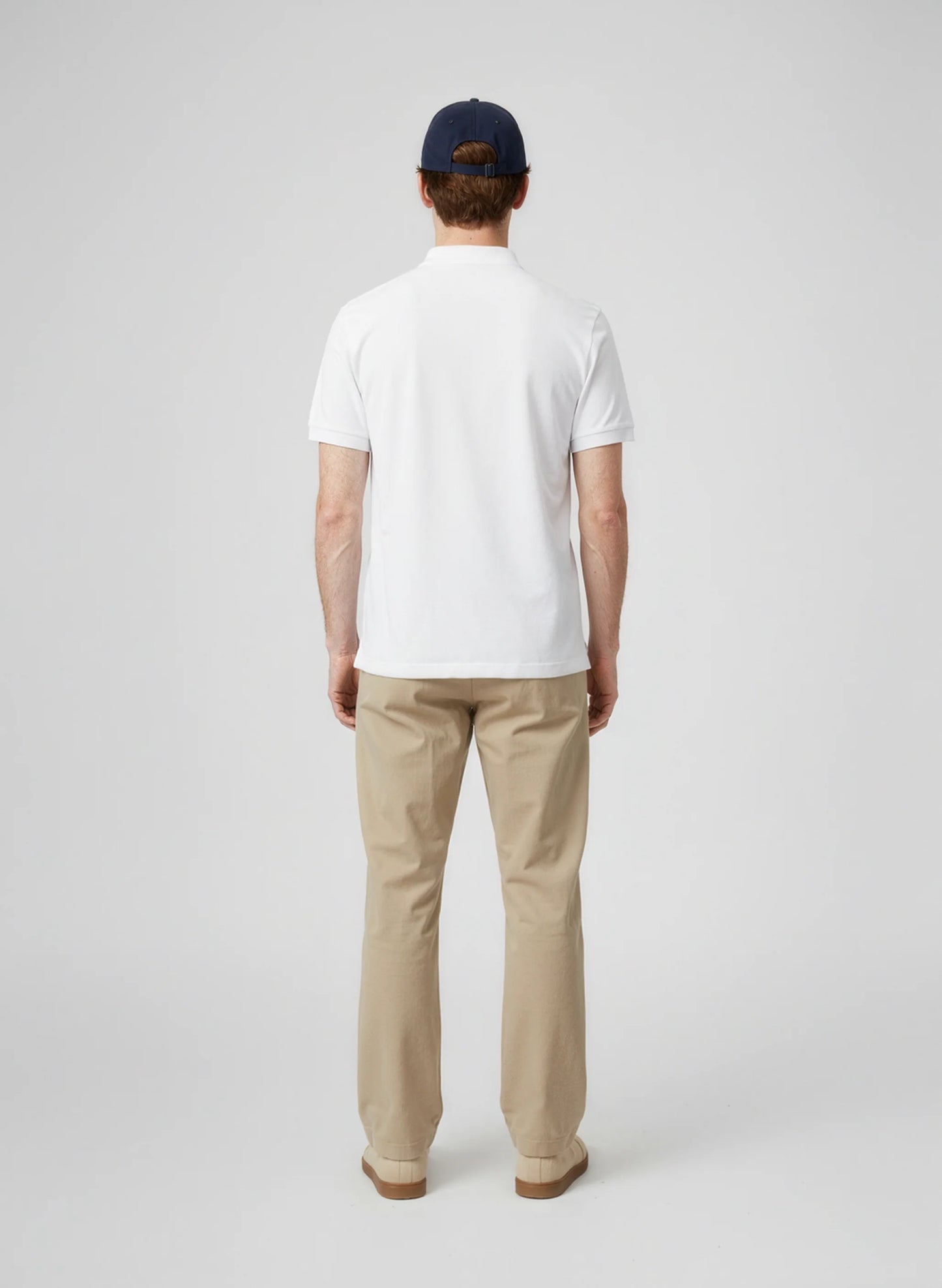 White Organic Cotton Polo – Made in France-1