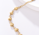 MOLLI Bracelet plaqué or 14K