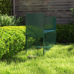 Piège Vivant Cage Attrape 100 x 25 x 28 cm Piège Fouine pour Martres, Rats, Souris - 2 entrées + poignée - métal vert