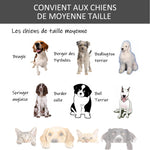 Cage pour chien pliable cage de transport sur roulettes 2 portes verrouillables plateau amovible dim. 94L x 58l x 69,5H cm métal gris noir