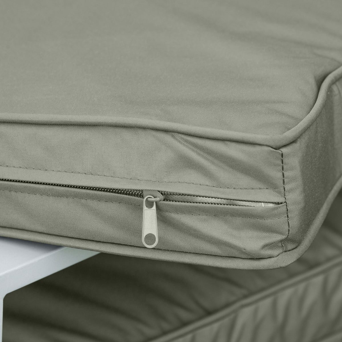 Coussins pour chaise fauteuil de jardin coussins d'assise de dossier déhoussables polyester 56x52/56x46cm gris foncé