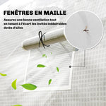 Serre de jardin tunnel 24m² 8L x 3l x 2H m - 16 fenêtres, Porte zippée enroulable acier galvanisé, bâche PE, Blanc