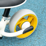 Vélo d'équilibre pour bébé siège réglable roues EVA jouet enfant pour bébé 18-48 mois pour garçons et filles orange