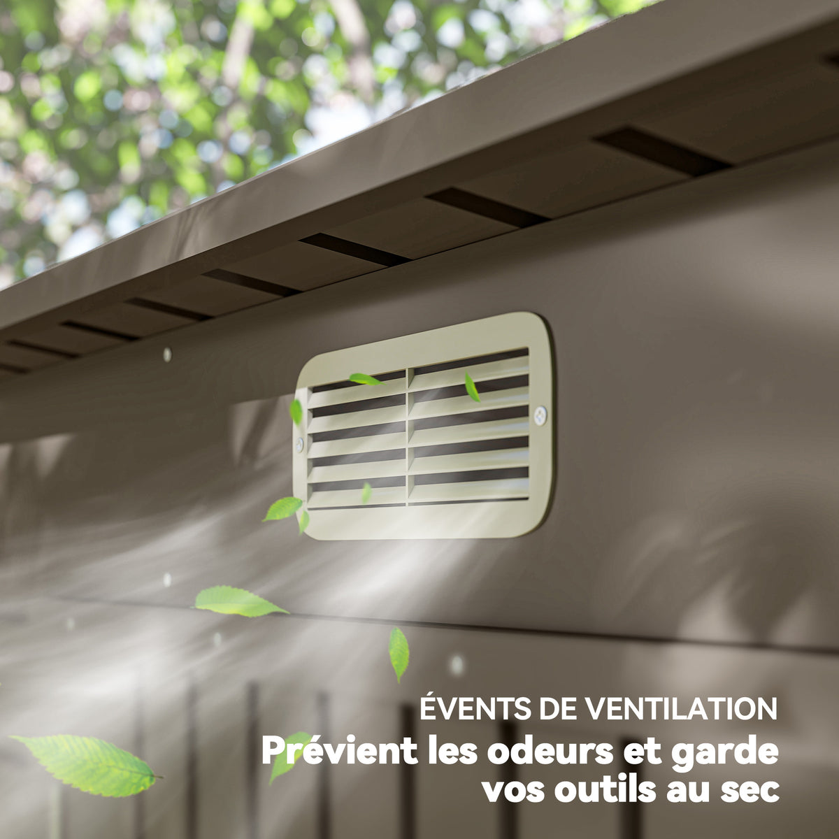 Abri de jardin en métal 3 m² facile à monter, cabane de jardin structure en acier galvanisé améliorée gris clair