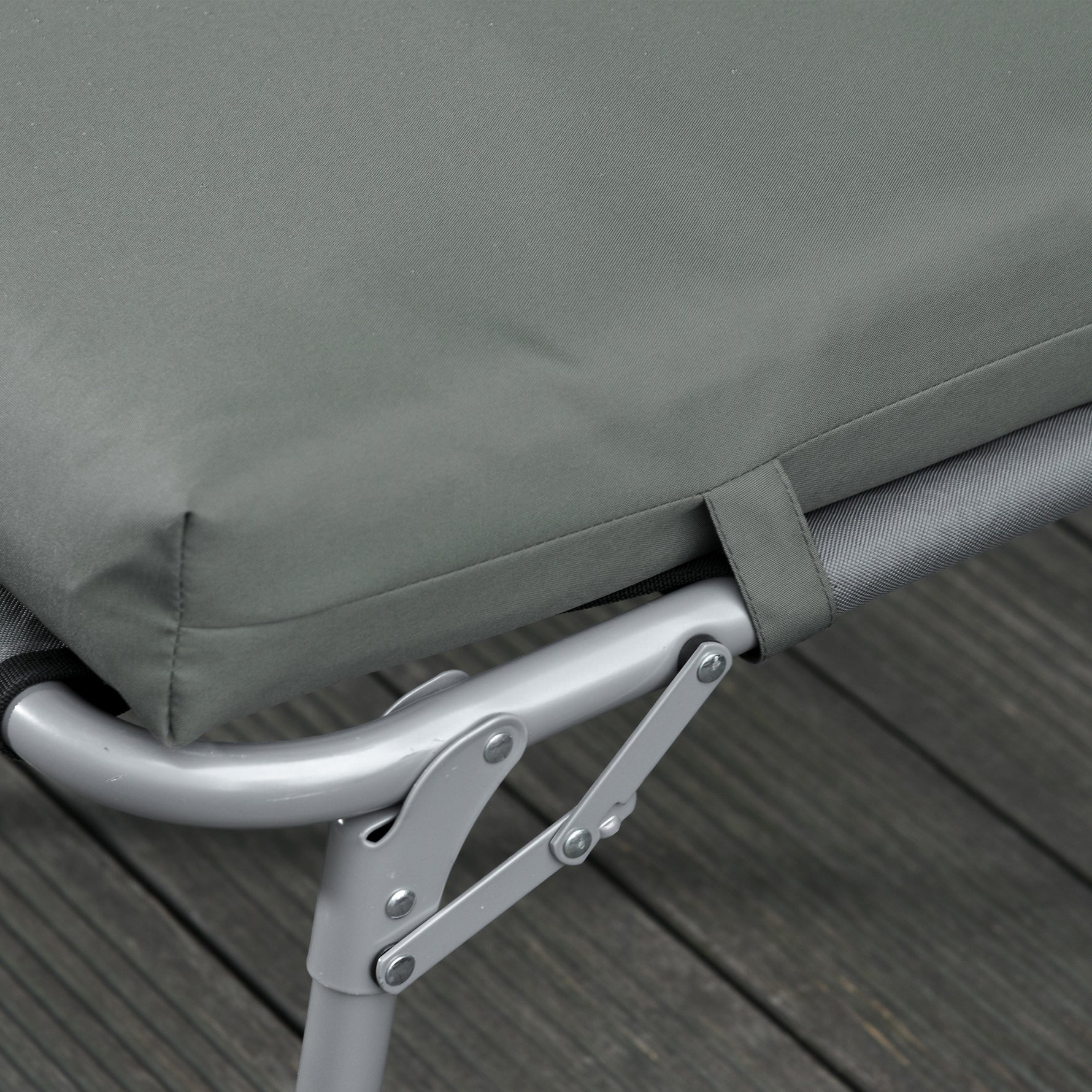 Lot de 2 Matelas pour Chaise Longue transat Bain de Soleil avec Sangles d'attache pour Jardin MATELAS