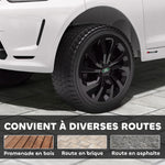 Voiture électrique pour enfants Land Rover Discovery Sport, 12V avec télécommande, lumières LED, pour 3-6 ans, blanc