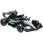 Kart Électrique Enfants 12V, Go Kart Mercedes-AMG PETRONAS F1 avec 2 Moteurs, Télécommande, 3 Vitesses, Noir