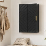 Armoire murale de salle de bain, armoire à pharmacie murale meuble de rangement avec étagère réglable