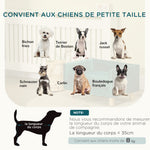 Canapé chien lit pour chien design scandinave coussin moelleux pieds bois massif dim. 64 x 45 x 36 cm velours bleu canard