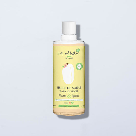 Huile de soins bébé bio
