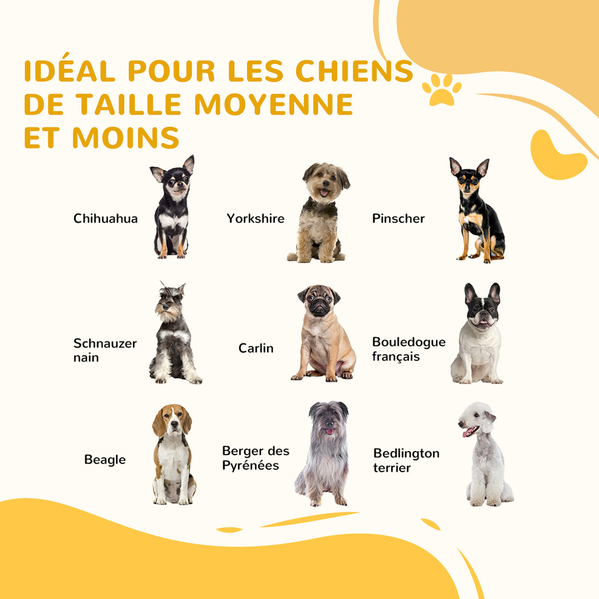 Barriere de sécurité pliable barrière chien trois plaques avec deux pieds de soutien 154 x 30 x 80 cm gris